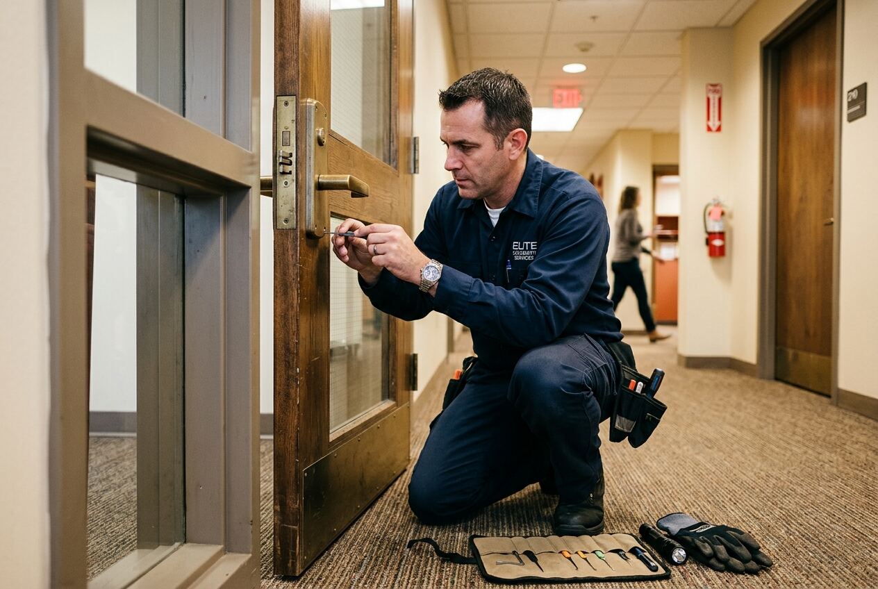 Commercial Lockout service